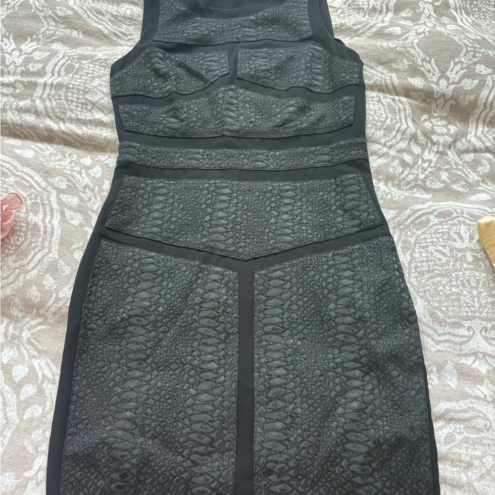 Diane Von Furstenberg Black Dress